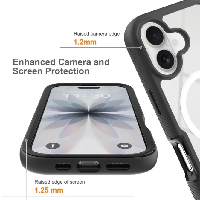 Coque iPhone 17 Intégrale Bumper avec Film Protecteur