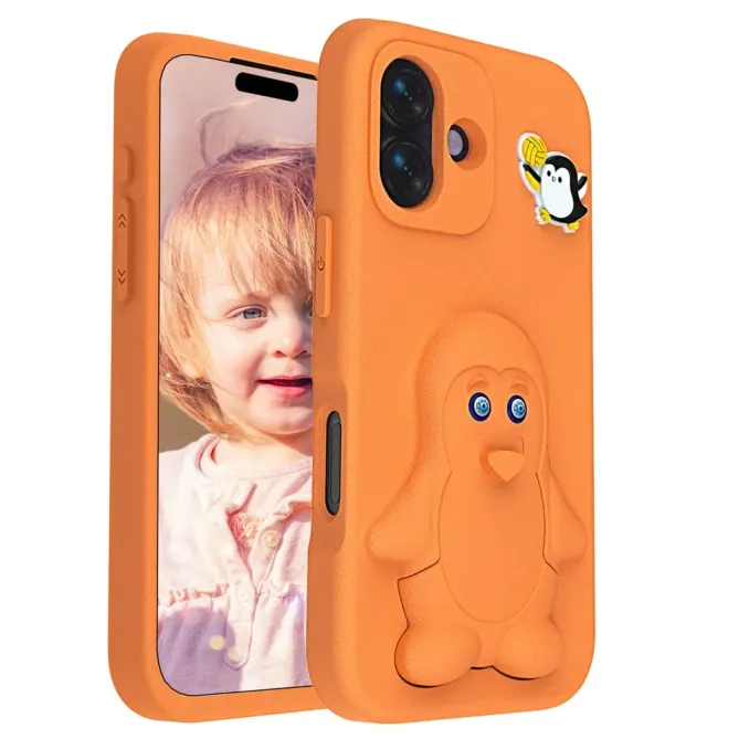 Coque iPhone 17 Pingouin Support Intégré | BANQUISE
