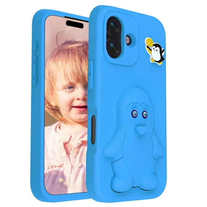 Coque iPhone 17 Pingouin Support Intégré | BANQUISE