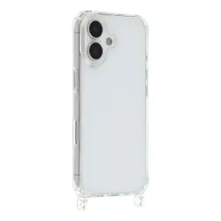 Coque iPhone 17 Transparente Boucles Cordon