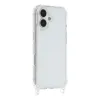 Coque iPhone 17 Transparente Boucles Cordon