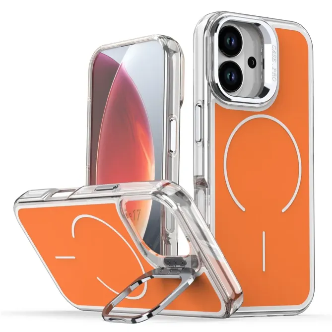 Coque iPhone 17 Support Lentille Caméra MagSafe Bicolore