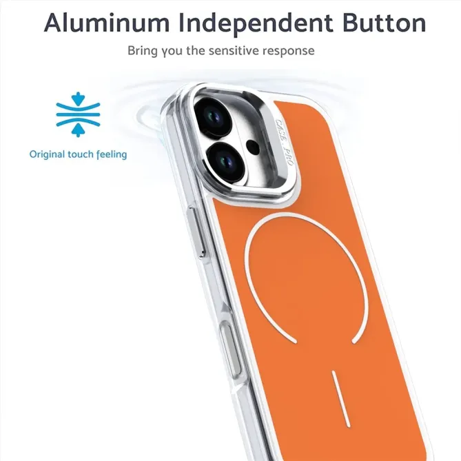 Coque iPhone 17 Support Lentille Caméra MagSafe Bicolore