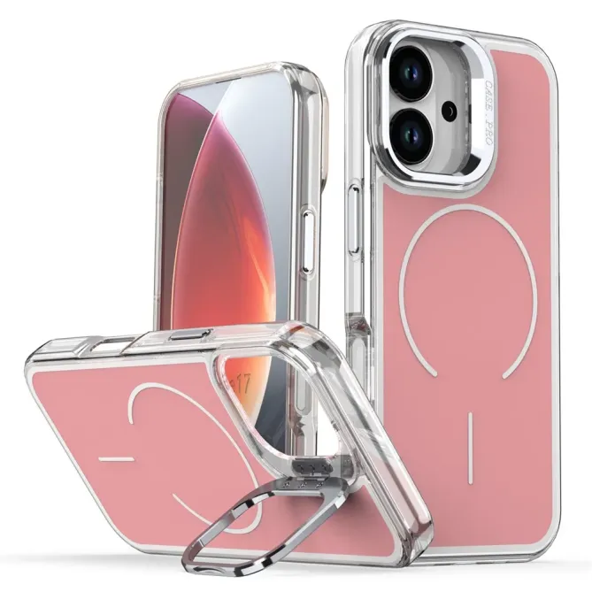 Coque iPhone 17 Support Lentille Caméra MagSafe Bicolore