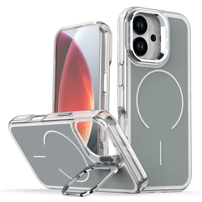 Coque iPhone 17 Support Lentille Caméra MagSafe Bicolore