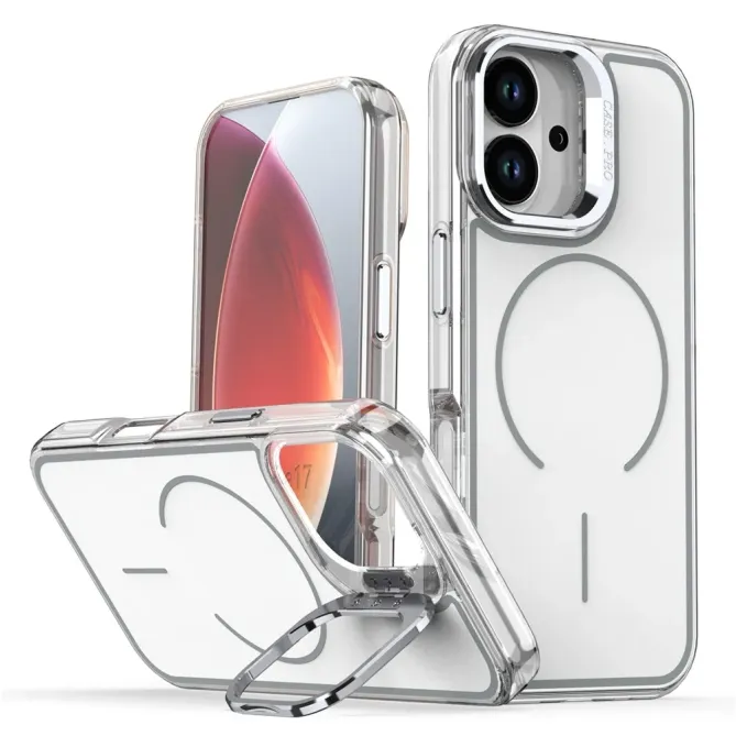 Coque iPhone 17 Support Lentille Caméra MagSafe Bicolore