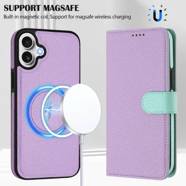 Housse iPhone 17 Modulable 2-en-1 Magnétique Violet clair - photo 34