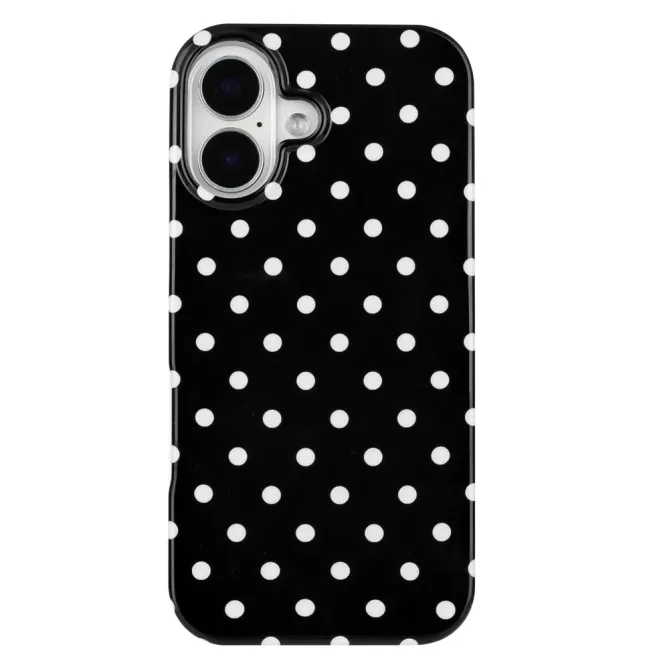 Coque iPhone 17 Motif Pois Design Rétro Protection