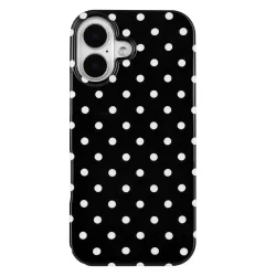 Coque iPhone 17 Motif Pois Design Rétro Protection