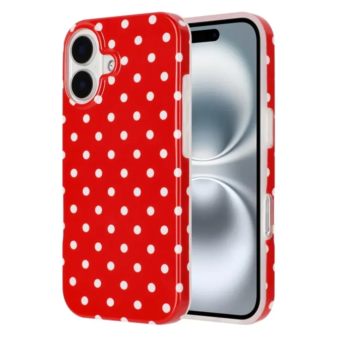 Coque iPhone 17 Motif Pois Design Rétro Protection