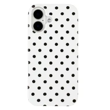 Coque iPhone 17 Motif Pois Design Rétro Protection Blanc - photo 14