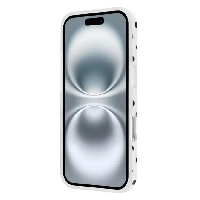 Coque iPhone 17 Motif Pois Design Rétro Protection