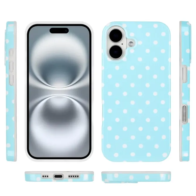 Coque iPhone 17 Motif Pois Design Rétro Protection