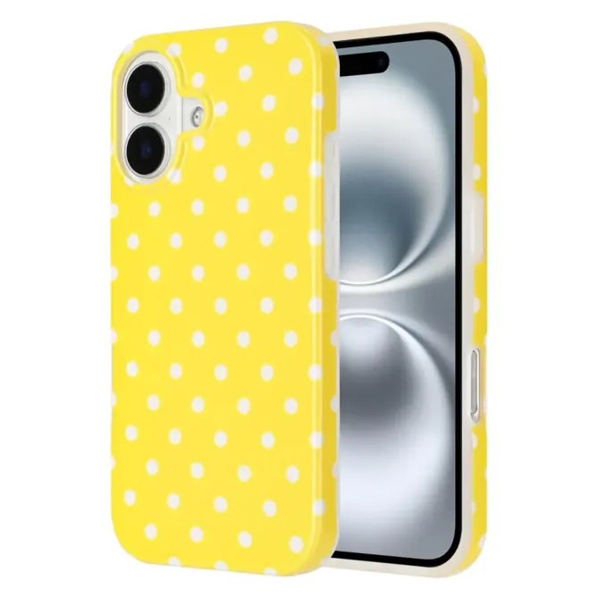 Coque iPhone 17 Motif Pois Design Rétro Protection