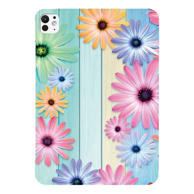 Coque iPad Pro 13 (2025) / 13 (2024) Marguerite Multicolore