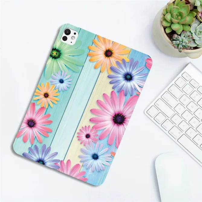 Coque iPad Pro 13 (2025) / 13 (2024) Marguerite Multicolore