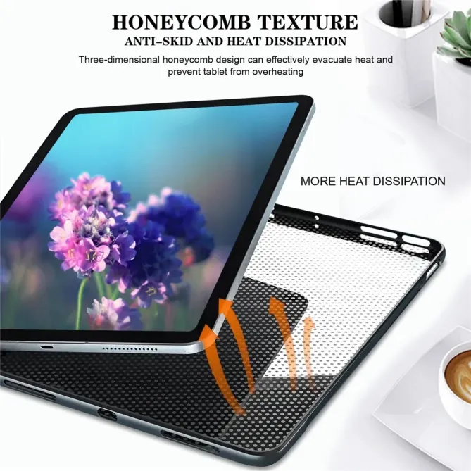 Coque iPad Pro 13 (2025) / 13 (2024) Papillon Rose