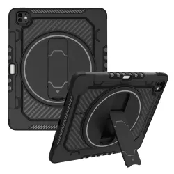 Coque iPad Pro 13 (2025) / 13 (2024) Support Rétractable Porte-Stylet
