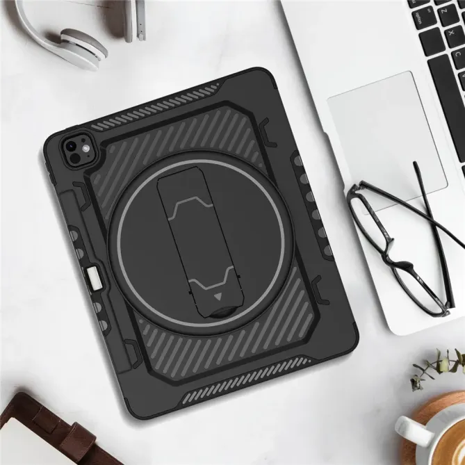 Coque iPad Pro 13 (2025) / 13 (2024) Support Rétractable Porte-Stylet