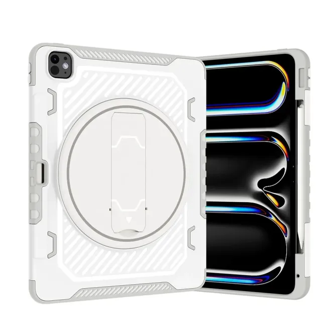 Coque iPad Pro 13 (2025) / 13 (2024) Support Rétractable Porte-Stylet