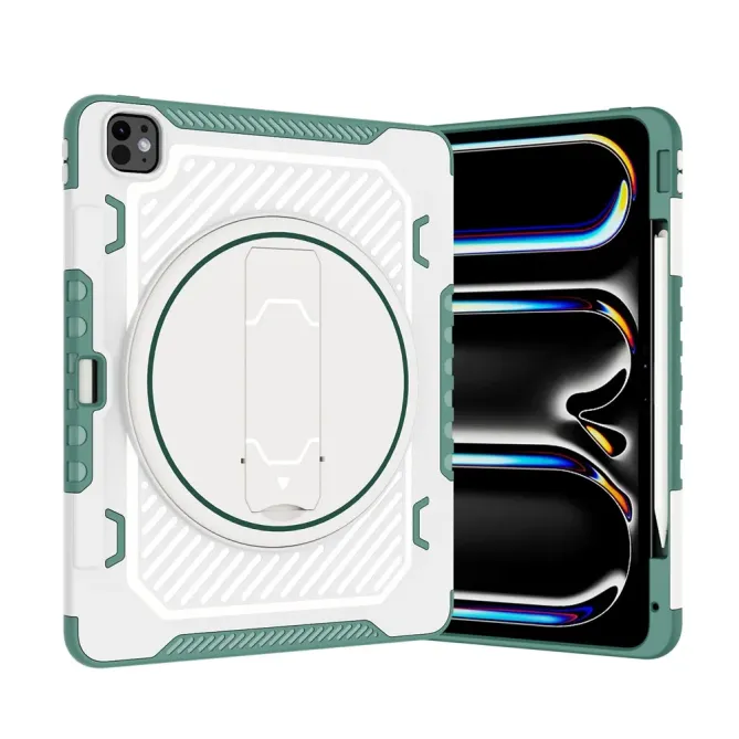 Coque iPad Pro 13 (2025) / 13 (2024) Support Rétractable Porte-Stylet