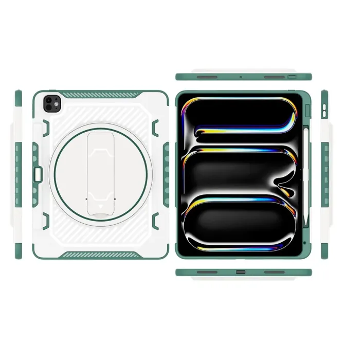 Coque iPad Pro 13 (2025) / 13 (2024) Support Rétractable Porte-Stylet