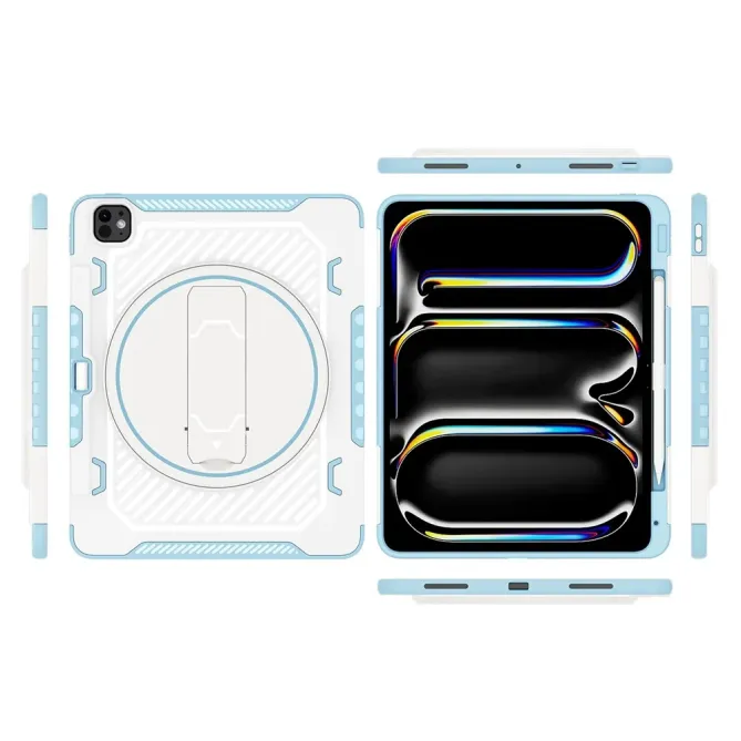 Coque iPad Pro 13 (2025) / 13 (2024) Support Rétractable Porte-Stylet