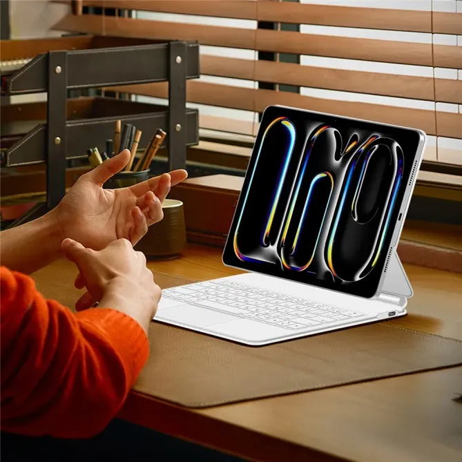 Housse Clavier iPad Pro 13 (2025) / 13 (2024) Connectée | SYNERGIE