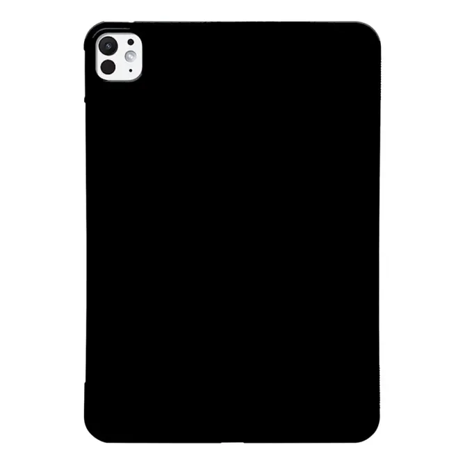 Coque iPad Pro 13 (2025) / (2024) Silicone Souple Mat Noir Ultra-fine