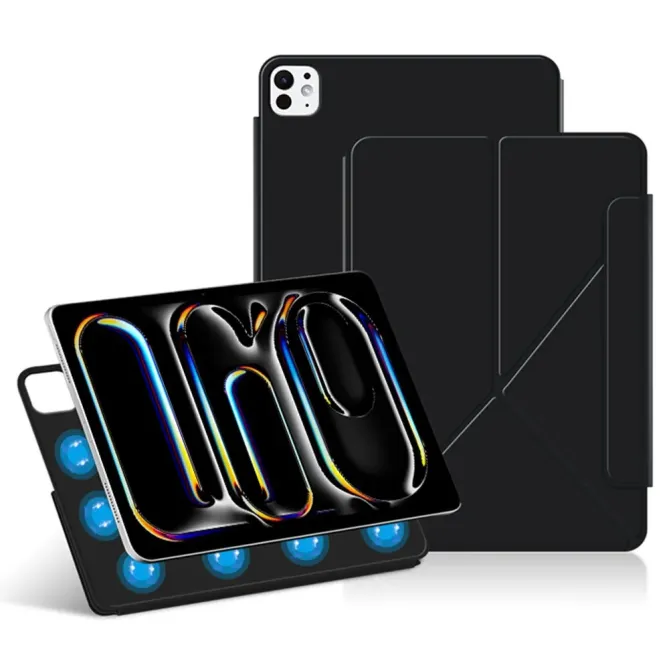 Housse iPad Pro 13 (2025) / (2024) Magnétique Support Origami Pliable