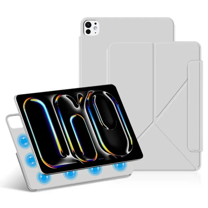 Housse iPad Pro 13 (2025) / (2024) Magnétique Support Origami Pliable
