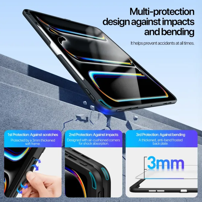Coque iPad Air 13 (2025) / 13 (2024) Support Modulable | DUX DUCIS