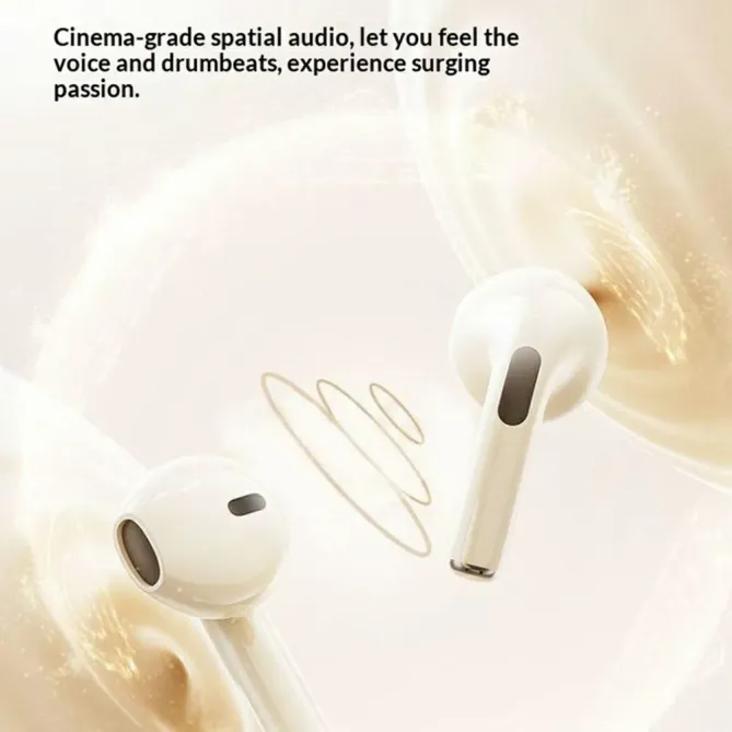 Écouteurs Sans Fil Aigo Bluetooth 5.4 Semi-Intra TWS Tactiles