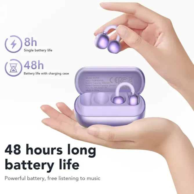 Écouteurs Bluetooth 6.0 Traduction IA Écran Tactile