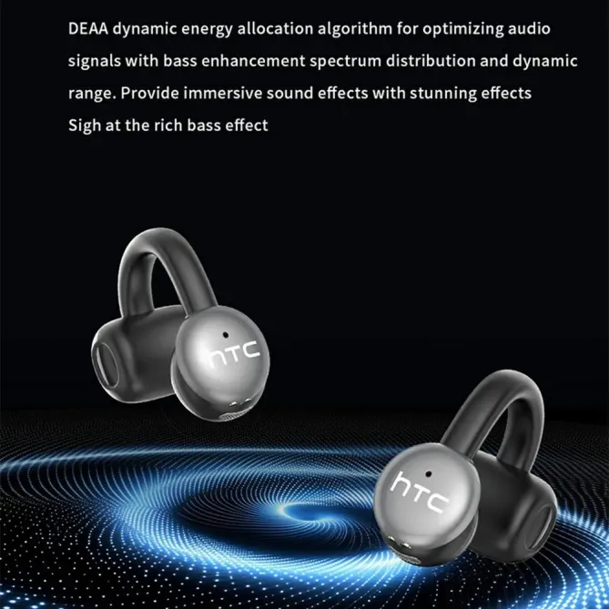 Écouteurs Sport OWS Bluetooth 6.0 Clip-Oreille