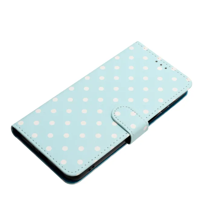 Housse Oppo Find X9 Pro 5G à pois avec porte-cartes