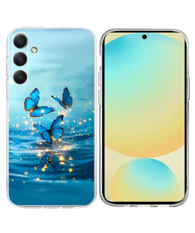 Coque Samsung Galaxy A17 5G / A26 5G Papillons Bleus