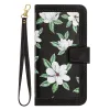 Housse Samsung Galaxy A57 Magnolias avec Dragonne
