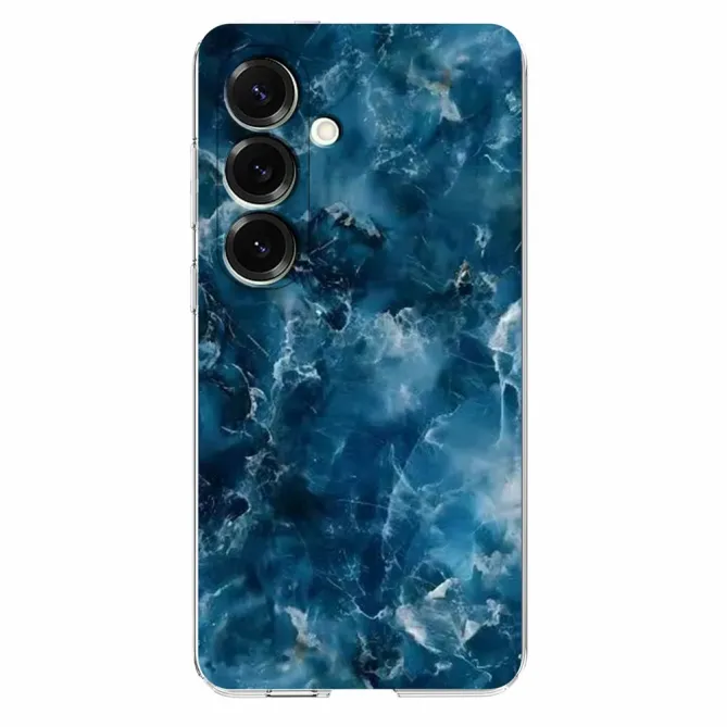 Coque Samsung Galaxy A57 Marbre Bleu Nuit | ABYSSE