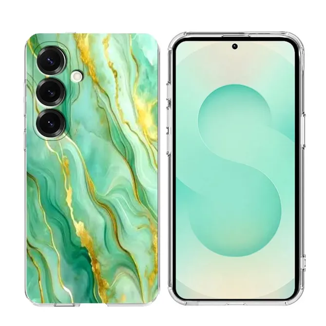 Coque Samsung Galaxy A57 Marbre Vert | ÉMERAUDE