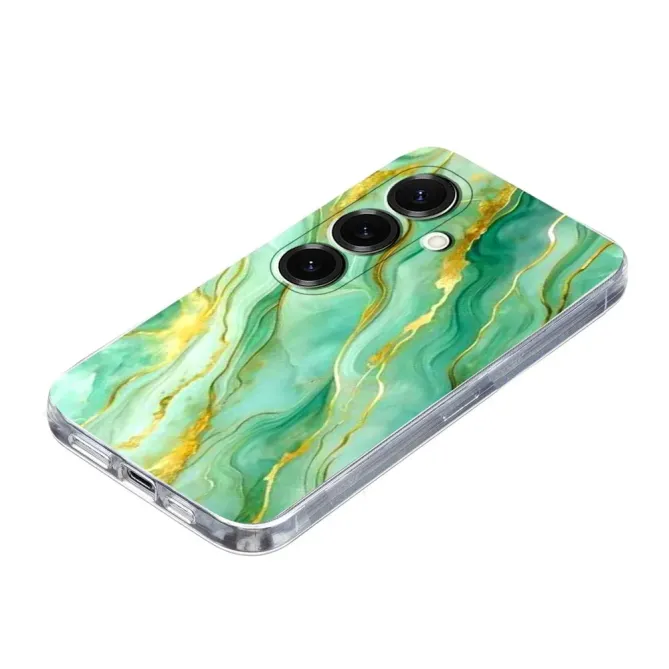 Coque Samsung Galaxy A57 Marbre Vert | ÉMERAUDE
