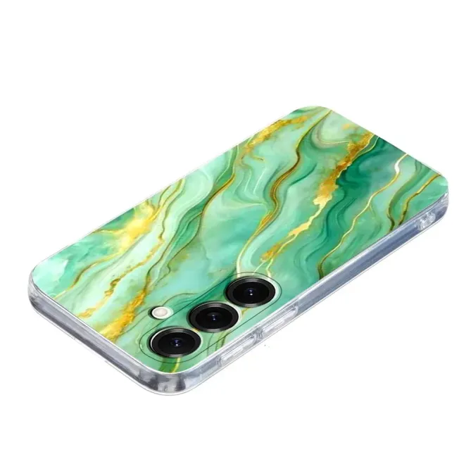 Coque Samsung Galaxy A57 Marbre Vert | ÉMERAUDE