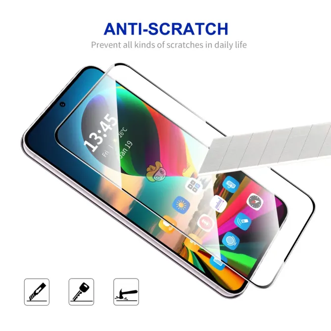 Protections d'écran Samsung Galaxy A57 en verre trempé Full Size (2 pi