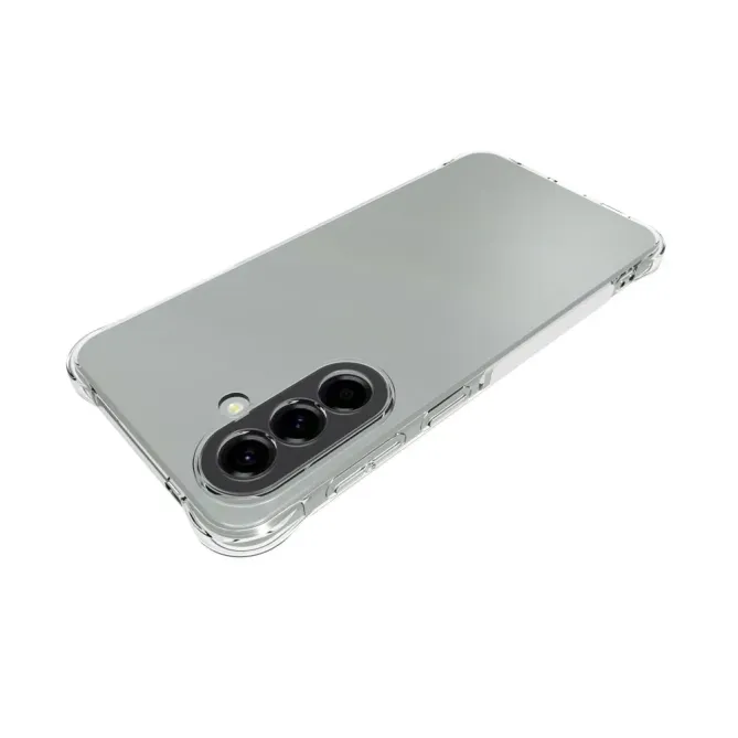 Pack Samsung Galaxy A57 | Coque Coins Renforcés Transparente avec Verr