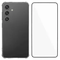 Pack 360 Samsung Galaxy A57 Transparent + Verre | INVISIBLE