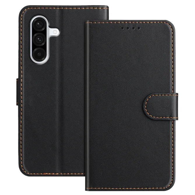 Housse Samsung Galaxy A57 Effet Cuir avec Surpiqûres