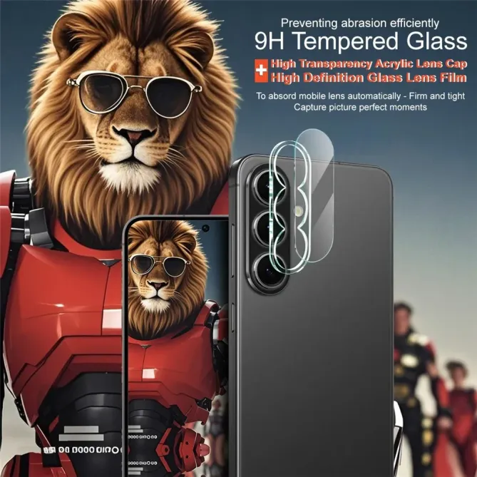 Verre Trempé Samsung Galaxy A57 pour lentille (2 pièces)