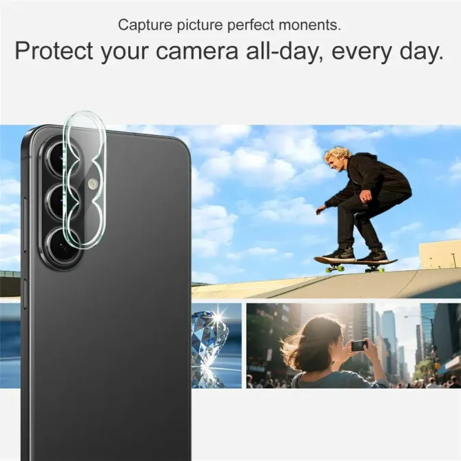 Verre Trempé Samsung Galaxy A57 pour lentille (2 pièces)