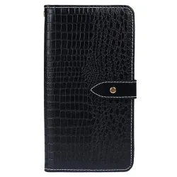 Housse Motorola Edge 70 en simili cuir crocodile