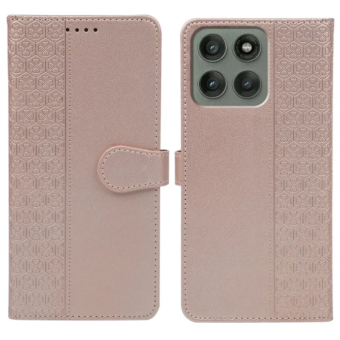 Housse Motorola Edge 70 Porte-cartes Trèfle